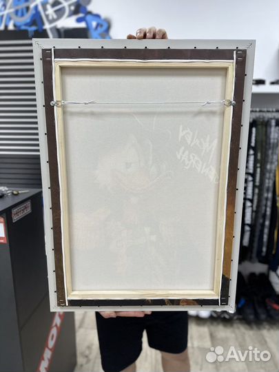 Картина на холсте с багетом