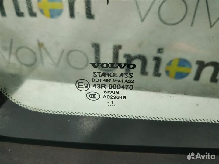 Стекло кузовное глухое правое Volvo C30 (2010-201