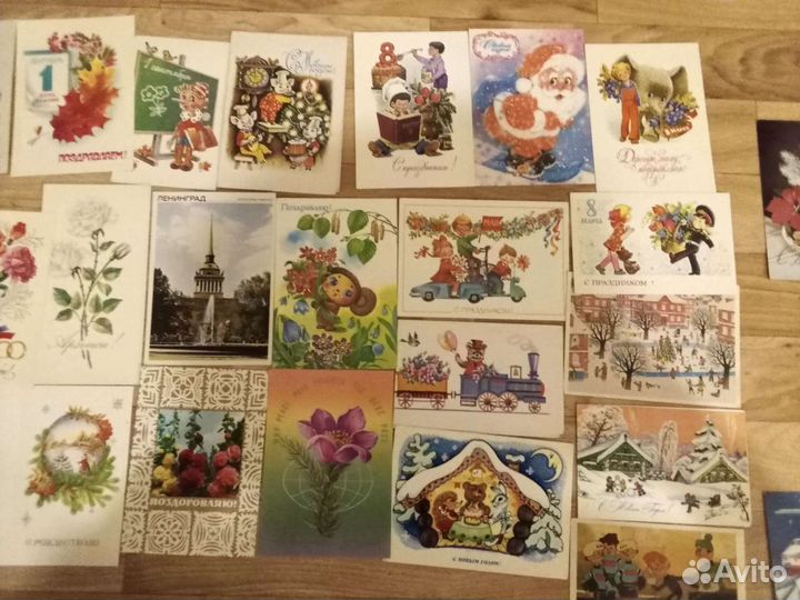 Открытки и Конверты почтовые СССР