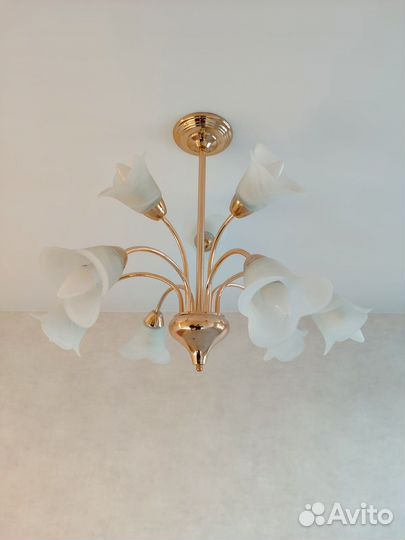Люстра потолочная б/у