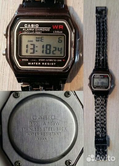 Часыcasio A159W\состояние хорошее\