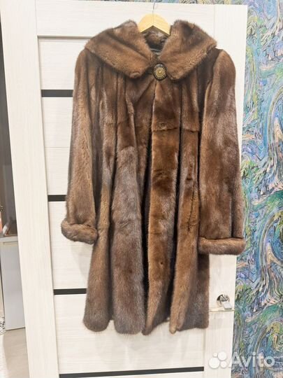 Шуба норковая 42 44 бу