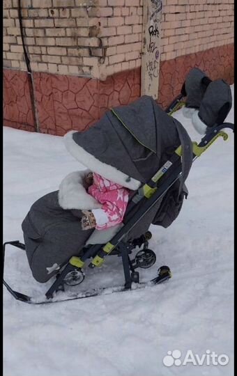 Коляска санки Nika 7-3