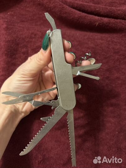 Нож складной бу