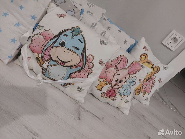 Бортики в кроватку