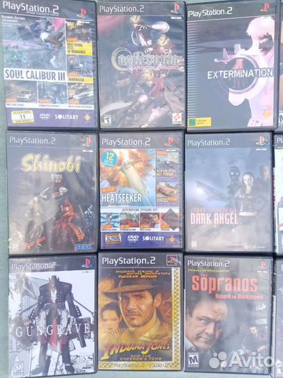 Диски игры приставка Sony ps2