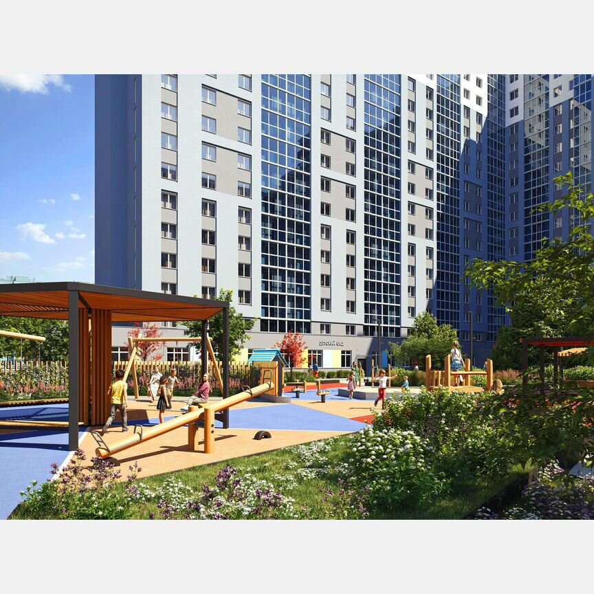 1-к. квартира, 28,8 м², 6/19 эт.