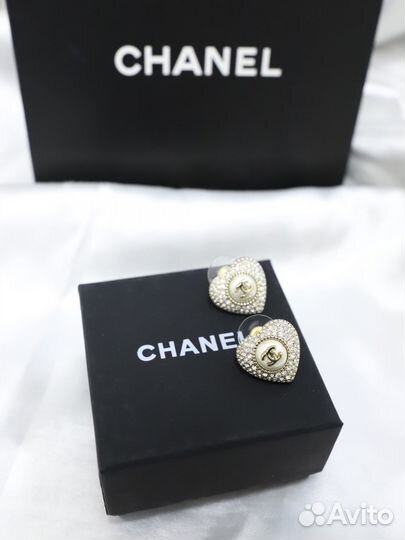 Серьги Chanel