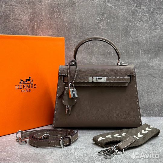 Сумка женская hermes kelly 22 мини mini