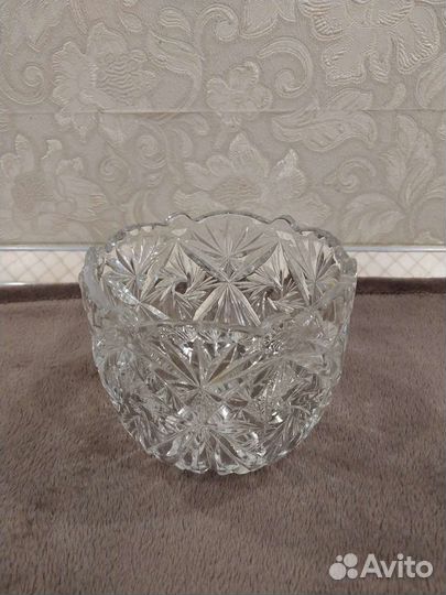 Ваза хрустальная СССР