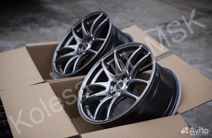 Диски Work Cr Kiwami r17 5/100 VW Polo Skoda Rapid