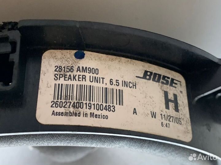 Динамик Ниссан Инфинити Nissan infiniti 28156AM900