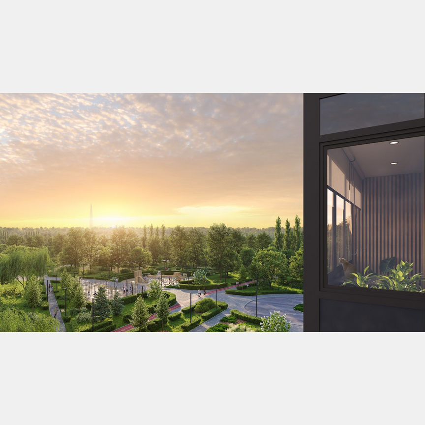 3-к. квартира, 64,3 м², 2/23 эт.