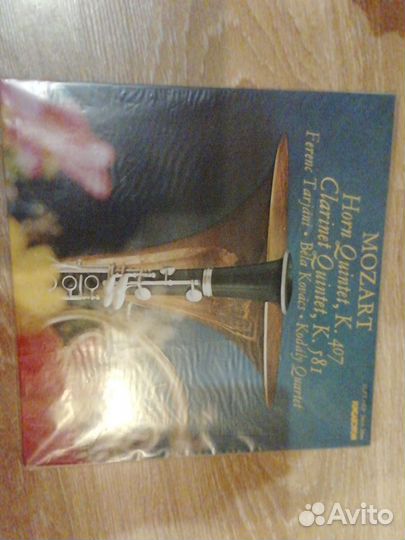 Виниловые пластинки Моцарт 6 штук импорт+мелодия