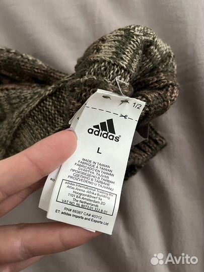 Варежки митенки adidas