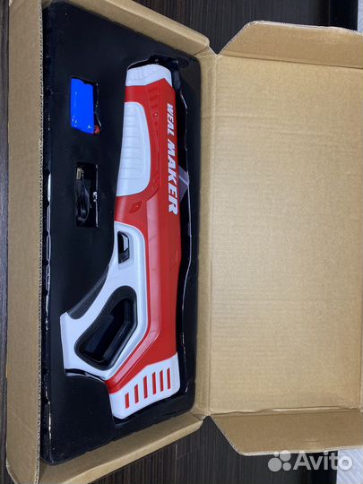 Водяной электрический пистолет красный