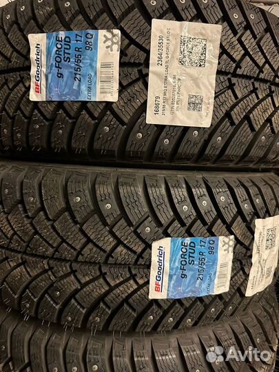 Bfgoodrich G-Force Stud 215/55 R17 98Q