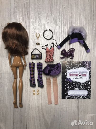 Кукла Монстер Хай Клодин Вульф базовая раздел