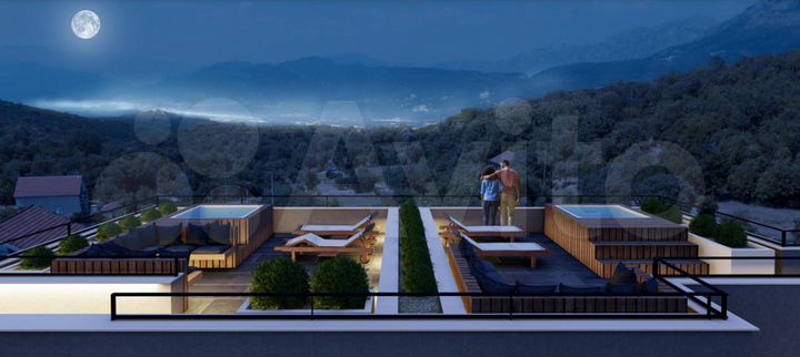 2-к. квартира, 142 м² (Черногория)