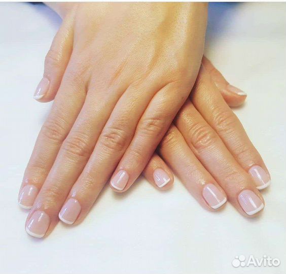 Маникюр, педикюр обрезной