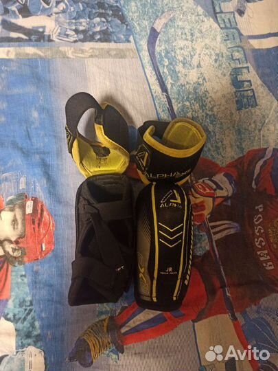 Налокотники хоккейные Warrior Alpha QX3 Jr