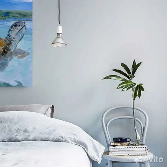 Картина маслом на холсте Черепаха