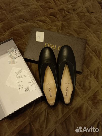 Туфли закрытые комфорт женские