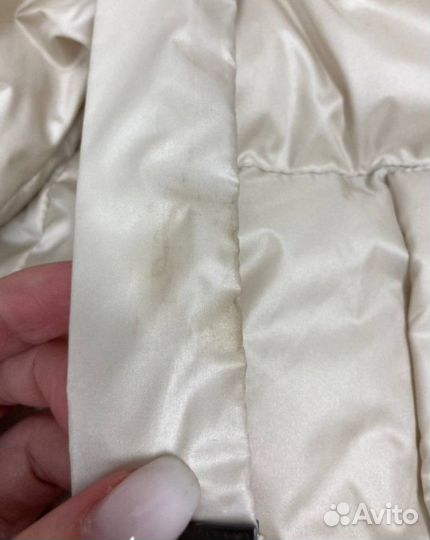 Пуховик Lila молочный