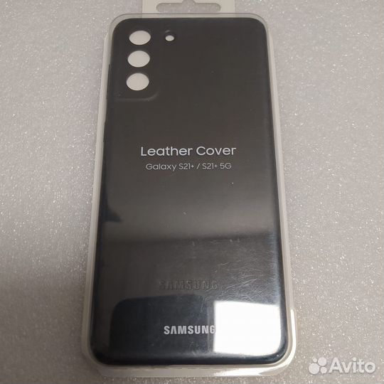 Чехол-накладка Leather Cover S21+