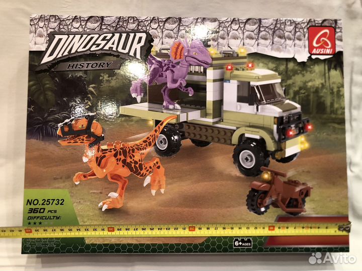 Конструктор машина для изучения динозавров