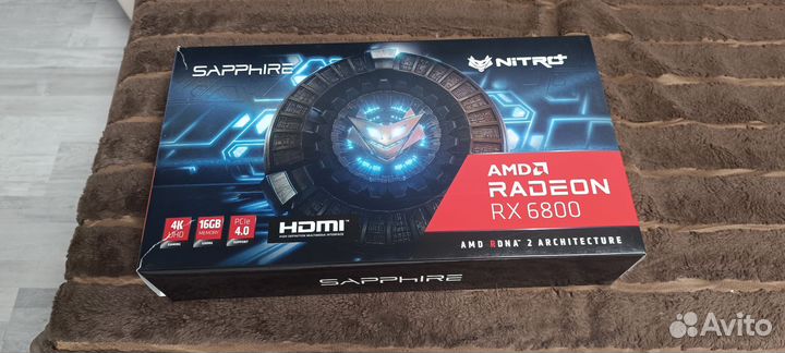 Видеокарта Sapphire AMD Radeon RX 6800 nitro+