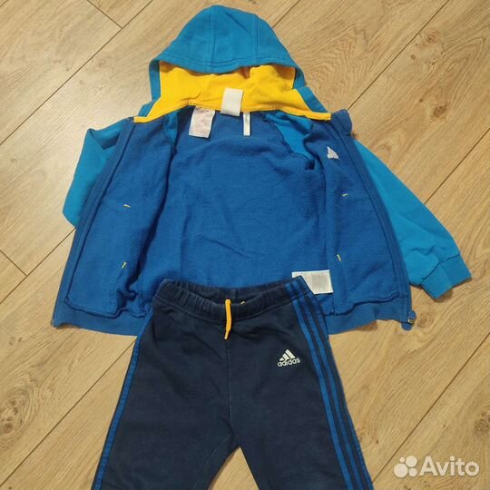 Спортивный костюм adidas для мальчика 2-3г 98см