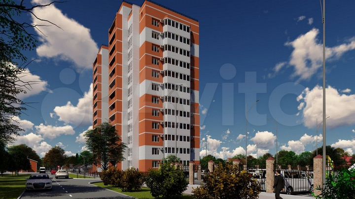 3-к. квартира, 79,8 м², 2/12 эт.