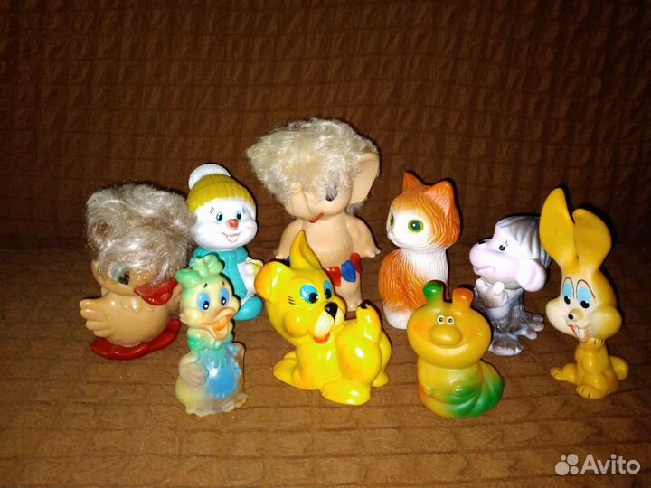 Резиновые игрушки СССР