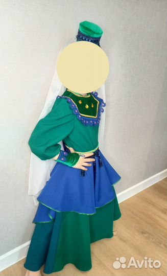 Костюм кавказский, татарский, павлина