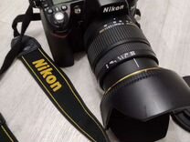 Зеркальный фотоаппарат nikon D90 Sigma AF 17-50mm