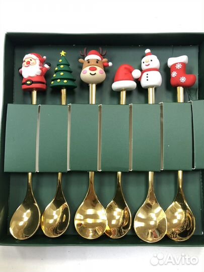Подарочный набор из 6 ложек