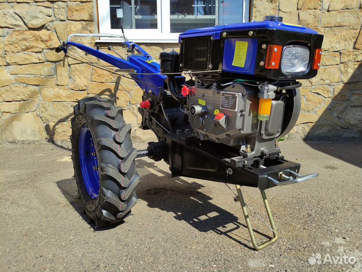 Мотоблок тяжелый дизельный 8 л.с. дизель R180