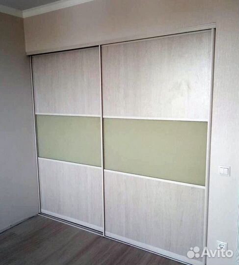 Двери купе с комбинированым дсп шк-171