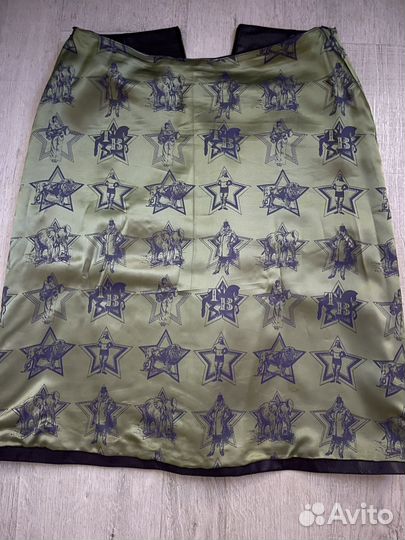 Кожаная юбка натуральная