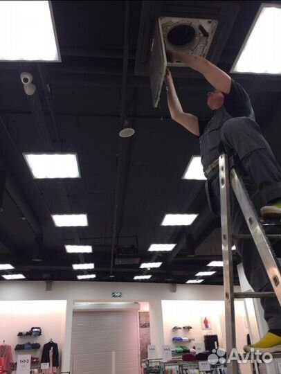 Установка приточной вентиляции