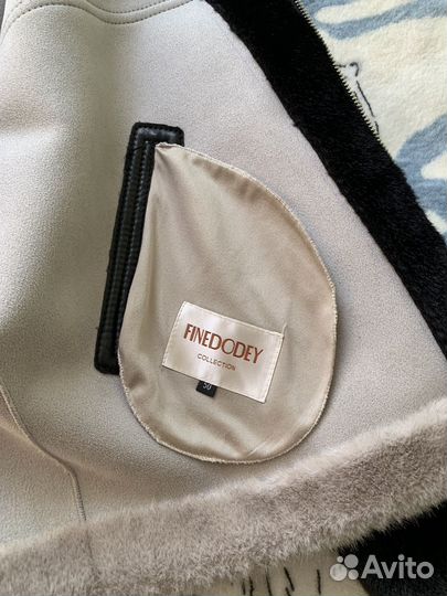 Шуба женская альпака, двухсторонняя