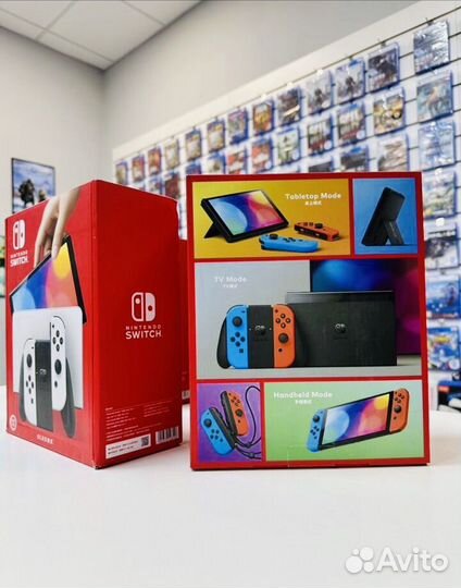 Nintendo Switch Oled прошита(Чип) Новая