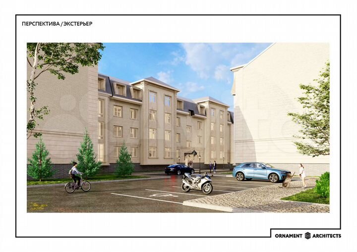 1-к. квартира, 30,1 м², 3/4 эт.