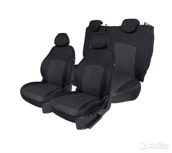 Чехлы на сиденье Хендай Solaris-1 седан с 2011 г