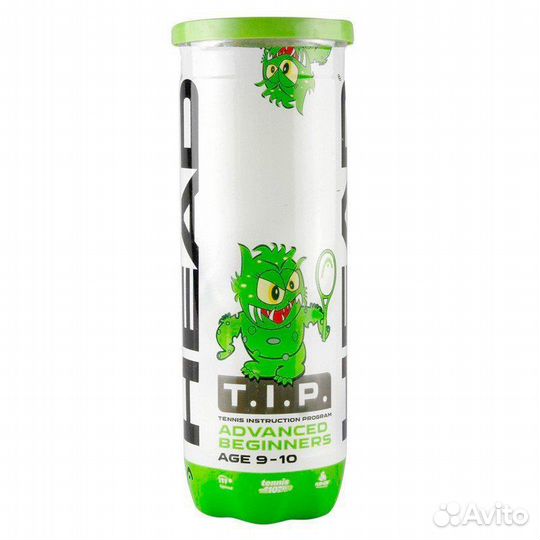 Мяч теннисный детский head T.I.P Green