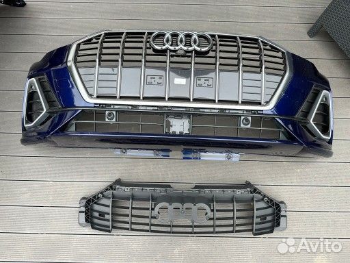 Бампер передний audi Q3 S-Line 83A807437D 18-21