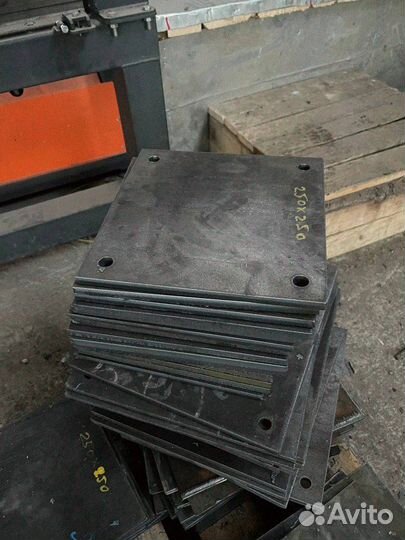 Закладная пластина 300х300х6