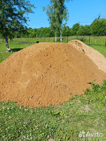 Песок карьерный с доставкой