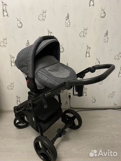 Коляска 3 в 1 Adamex